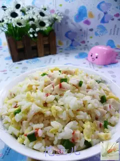Lobsterball egg fried rice