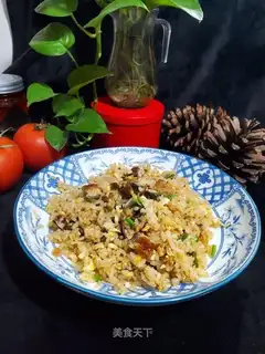 Eel egg fried rice