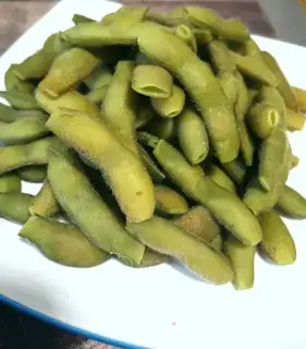Water to boil the beans