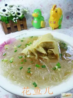 Flour fan soup