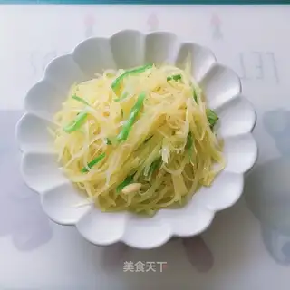 Clear the potatoes