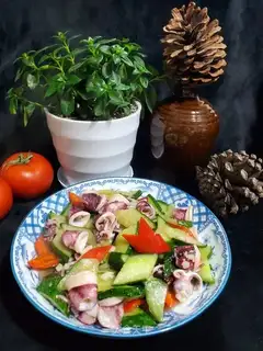 The cucumbers are fired