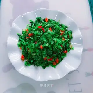 It's red