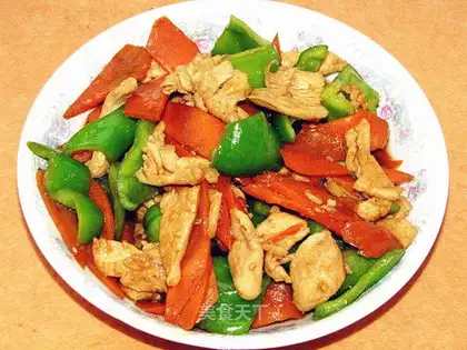 Carrot fried chicken