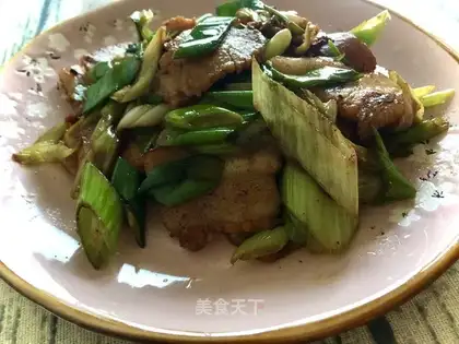 ♪ Onion and meat ♪
