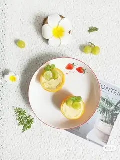 Orange pudding