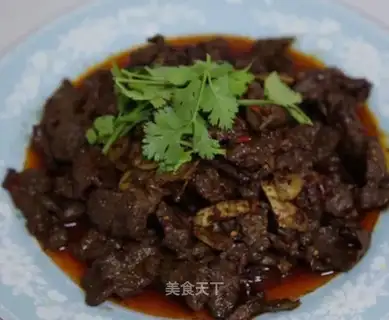 Spicy beef