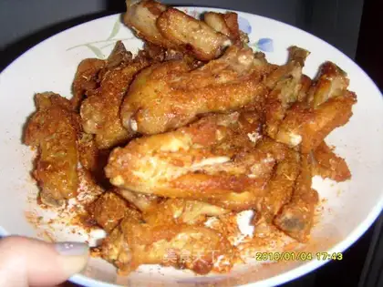 Delicious chicken wings