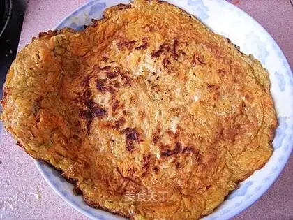 carrot egg cake