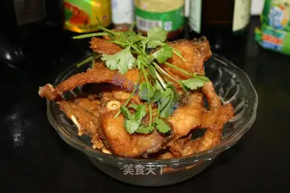 Glutton crisp fish