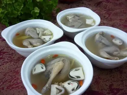 Quail stew cup