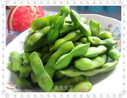 salted edamame