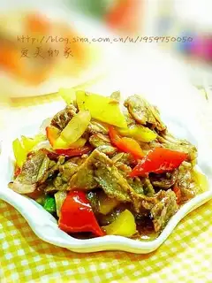 Beef with oyster sauce