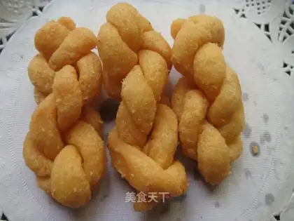 Crispy egg twist