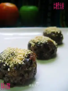 Brown sugar purple rice cake