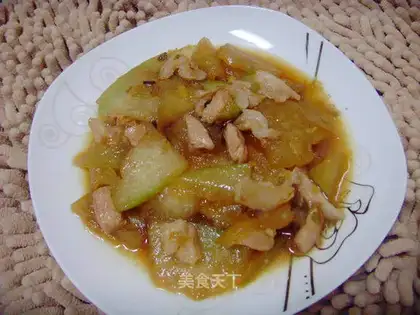 Braised white gourd