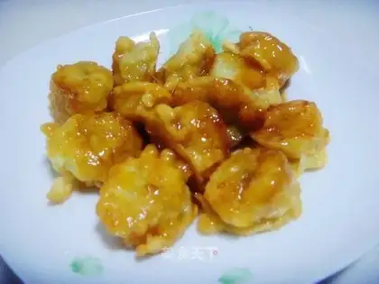 Pulled banana