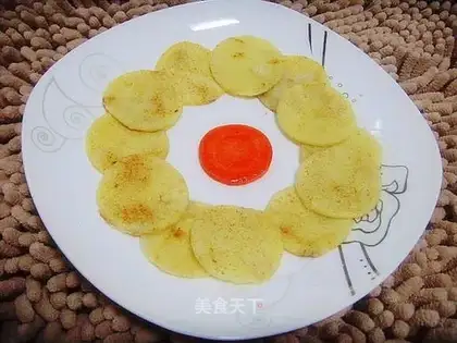Pan-fried batter cake