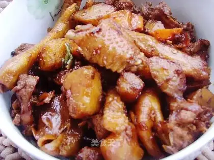 saute spicy chicken