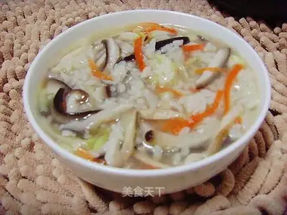 assorted vegetable porridge