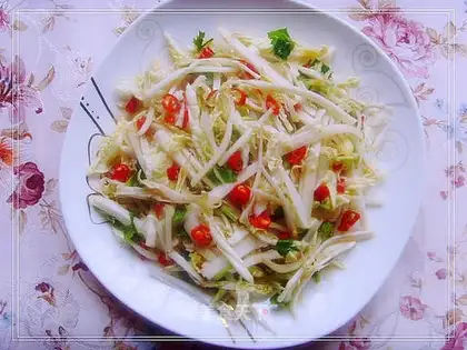 Cold cabbage