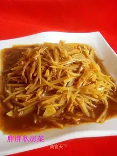 stir-fried pork with shredded potatoes