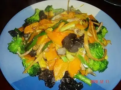 stir-fried vegetables