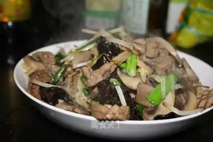 stir-fried pork loin