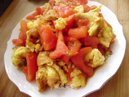 tomato scrambled eggs