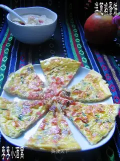Onion omelet