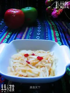 Fried Shrimp Skin with Shredded Radish