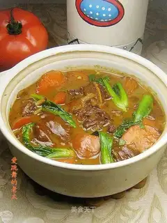 Mutton and carrot casserole casserole