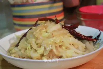 Vinegar cabbage