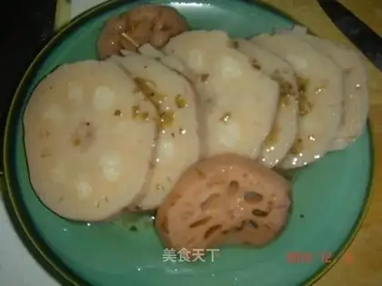 glutinous rice lotus root