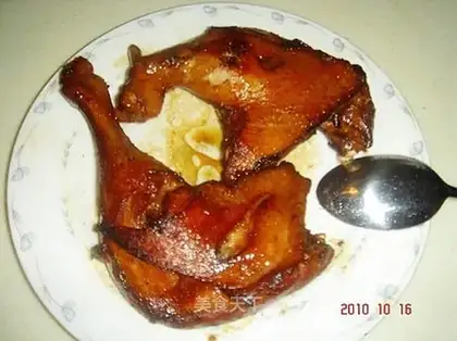 Crispy duck legs