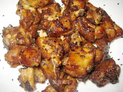 Sweet and sour steaks