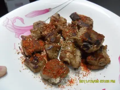 fried pork ribs