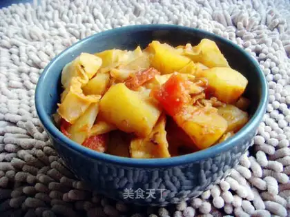 Tomato and Potato Braised Cake