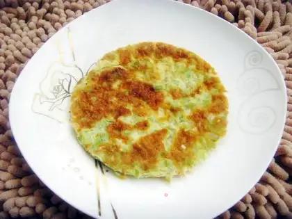 Celery egg cake