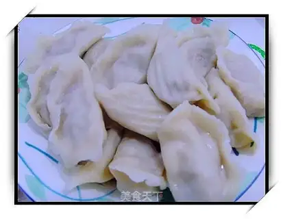 Dumplings stuffed with pork and eggplant