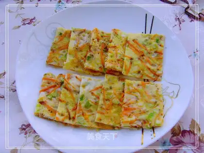 carrot egg cake
