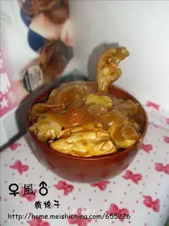 Assorted braised chicken nuggets