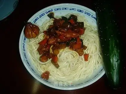noodles with bean