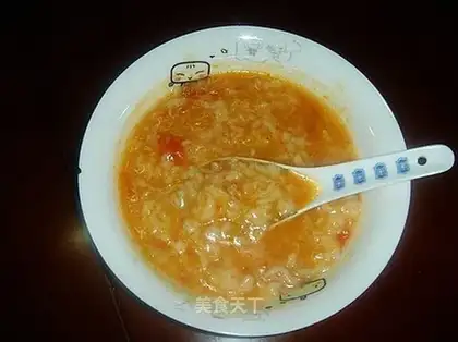 Corn flour pimples soup