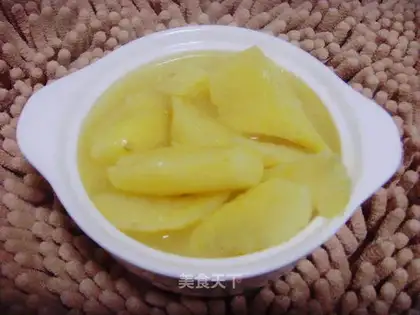 Corn flour sweet potato porridge