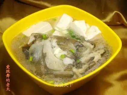 Opium fish head tofu soup