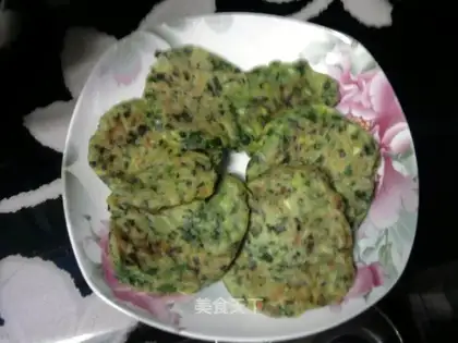 Leek egg cake