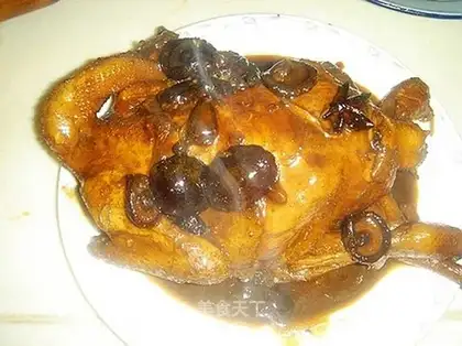pot-stewed chicken