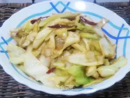 Hot and sour cabbage