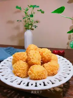 Spaghetti potato ball